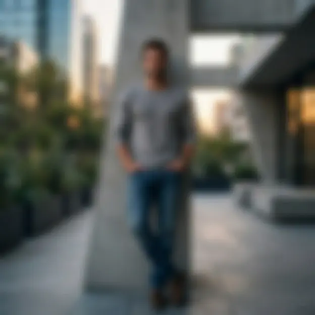 Perfil verificado de Sugar Baby en la Condesa. Hombre joven con estilo moderno en terraza minimalista, identidad protegida.